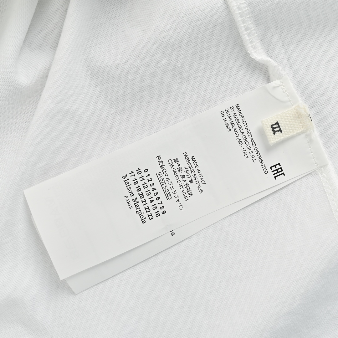 Maison Margiela/马吉拉 字母前后印花短袖