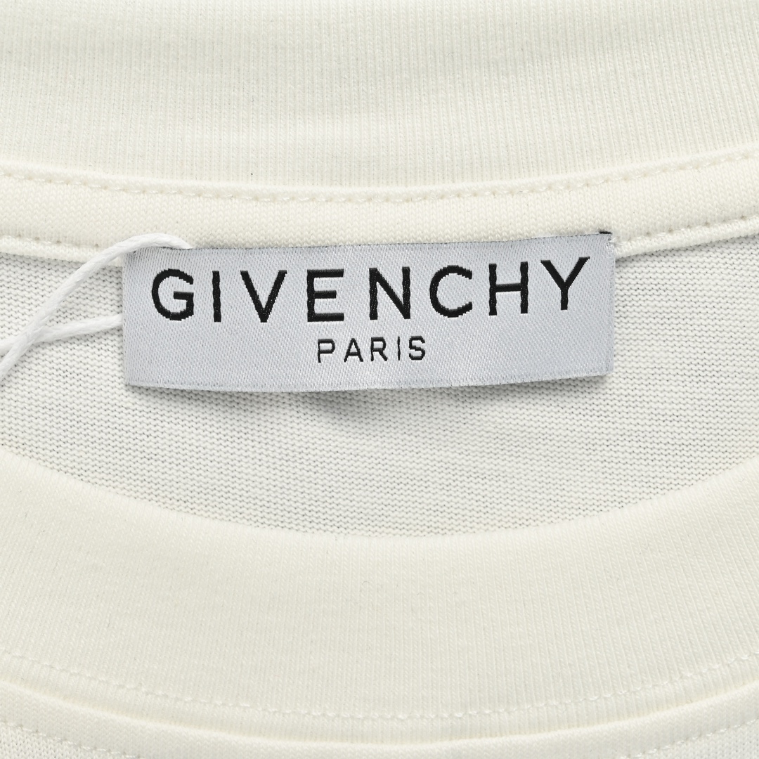 GIVENCHY/纪梵希 24ss 胸前反光印花短袖 高级轻奢单品