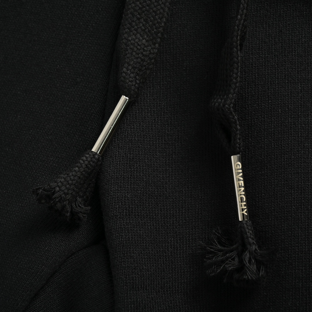 Givenchy/纪梵希 涂鸦狗头喷绘短裤黑色