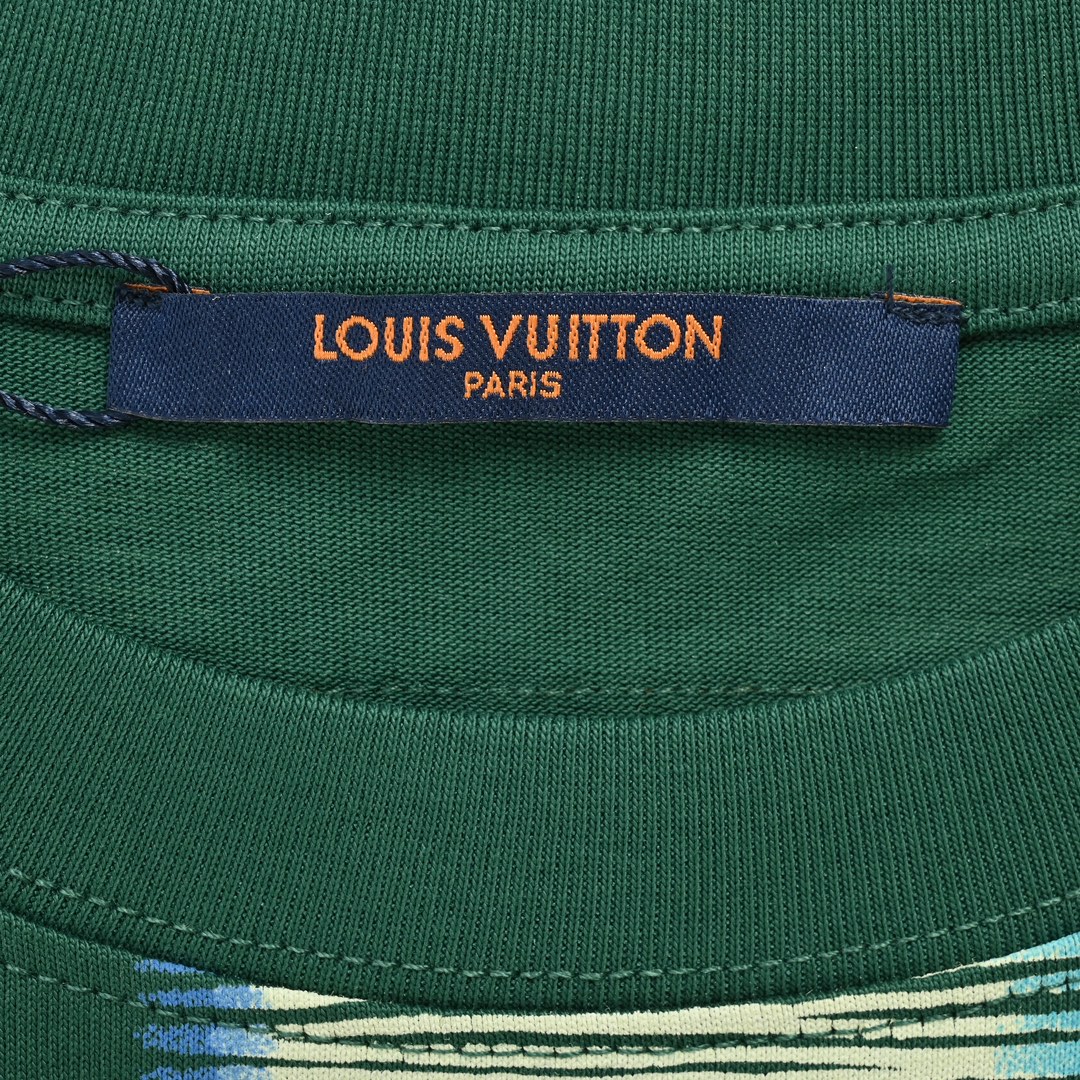 Louis Vuitton/路易威登 24ss DAMIET棋盘格印花短袖