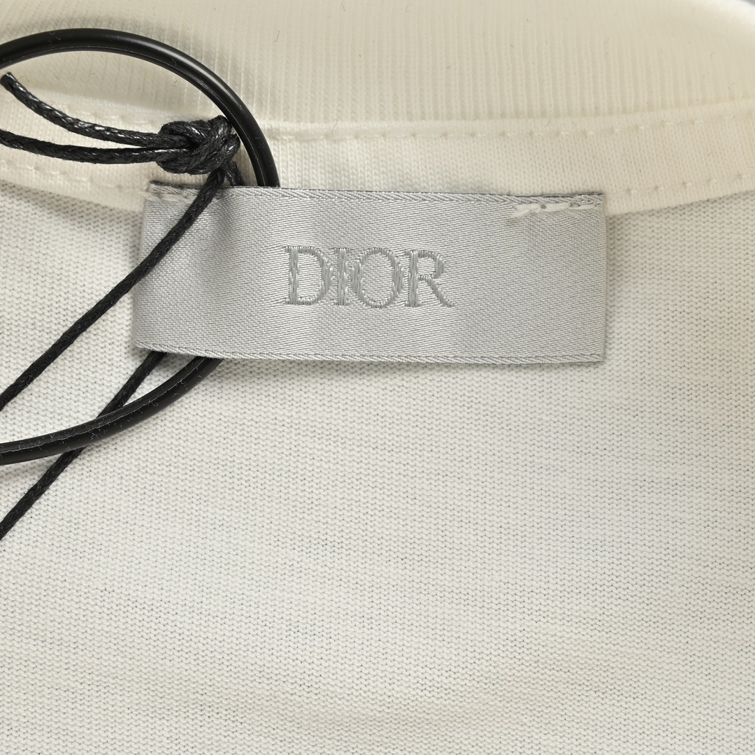 Dior/迪奥 24ss 发泡字母印花短袖