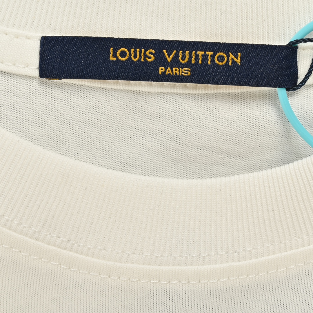 Louis Vuitton/路易威登 24ss 字母图案印花短袖