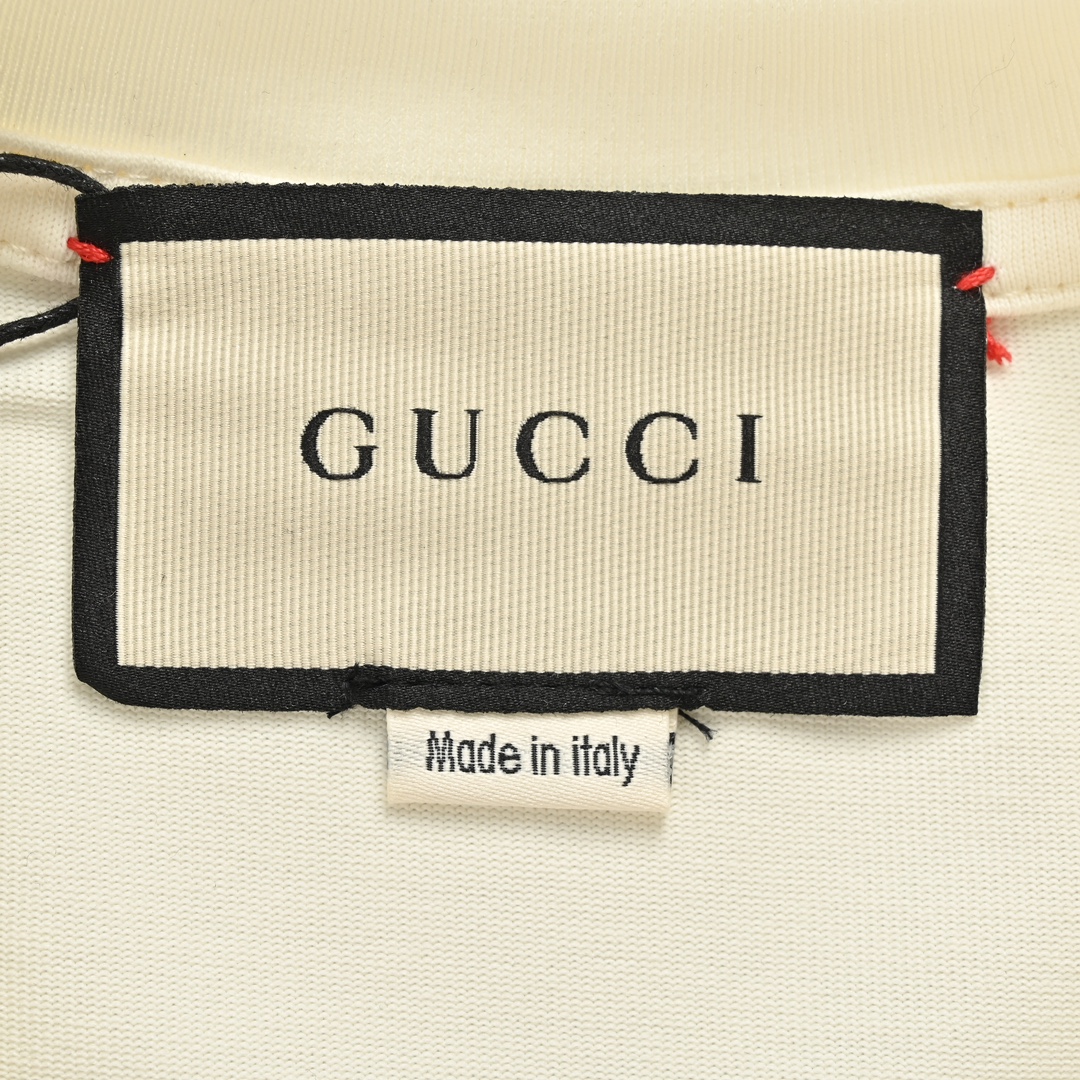 Gucci/古驰 24ss 笑脸短袖 最新get it胶囊插画师联名系列