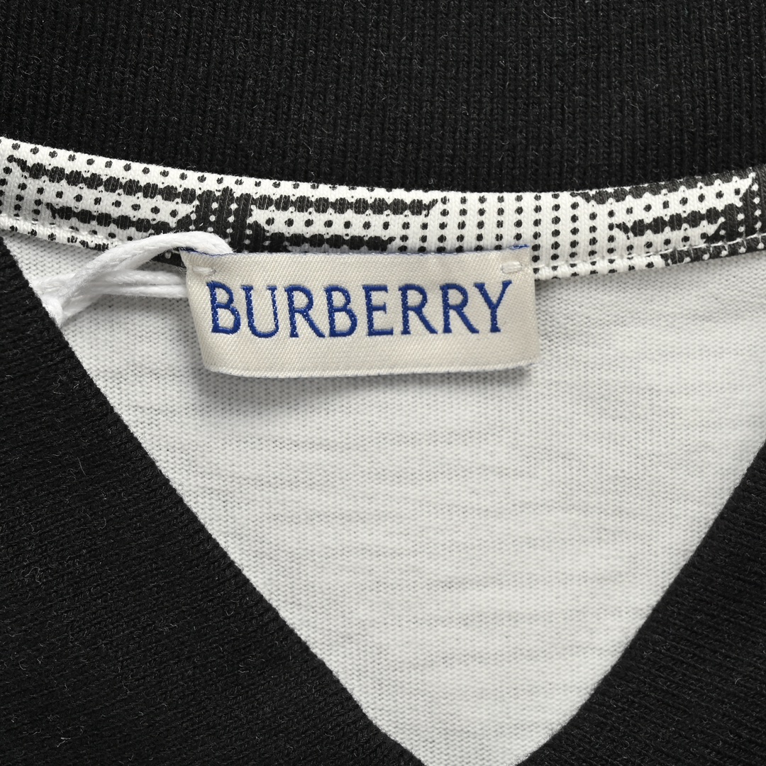 Burberry/巴宝莉 24ss 格纹Polo短袖