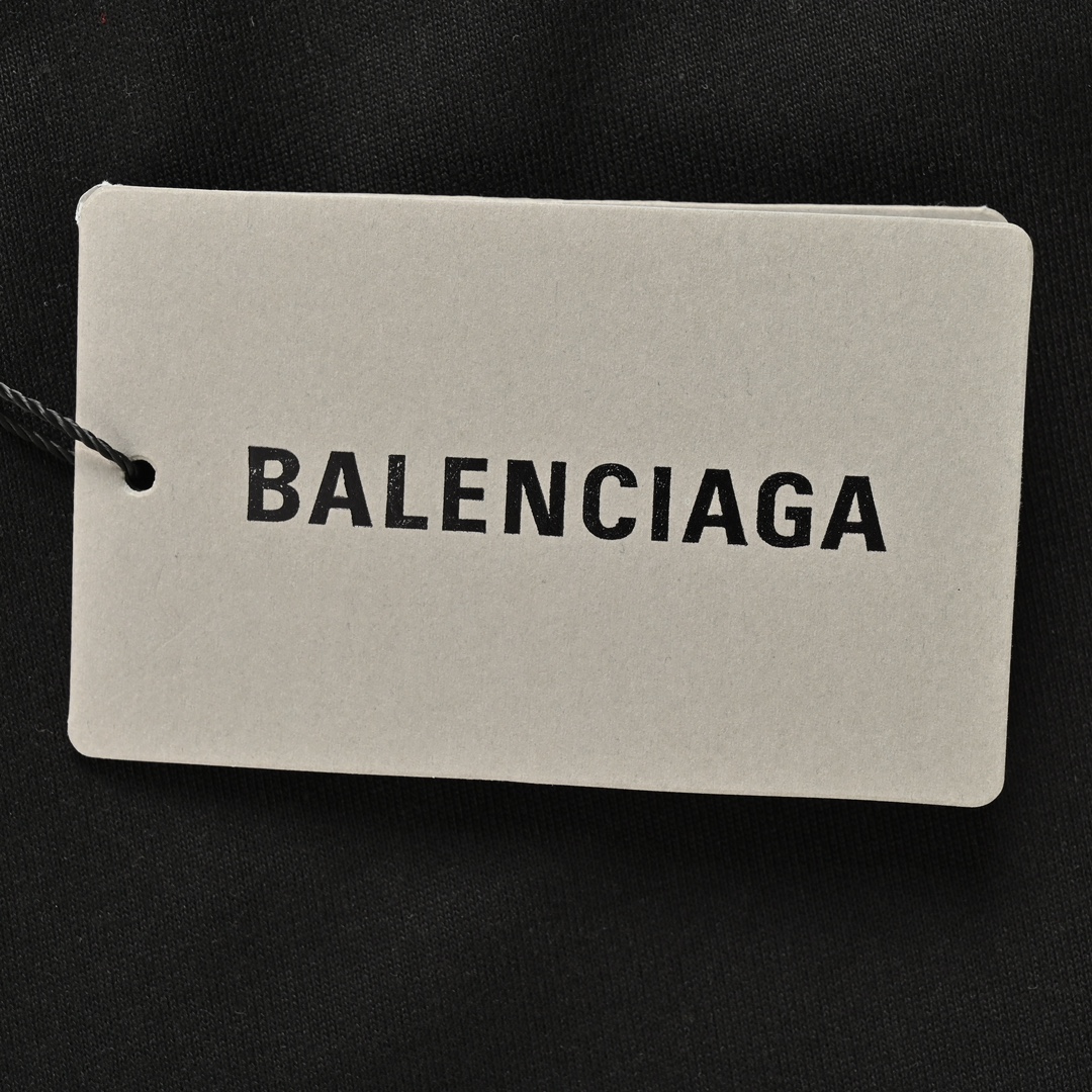 Balenciaga/巴黎世家 24ss 1917立体字母印花短袖