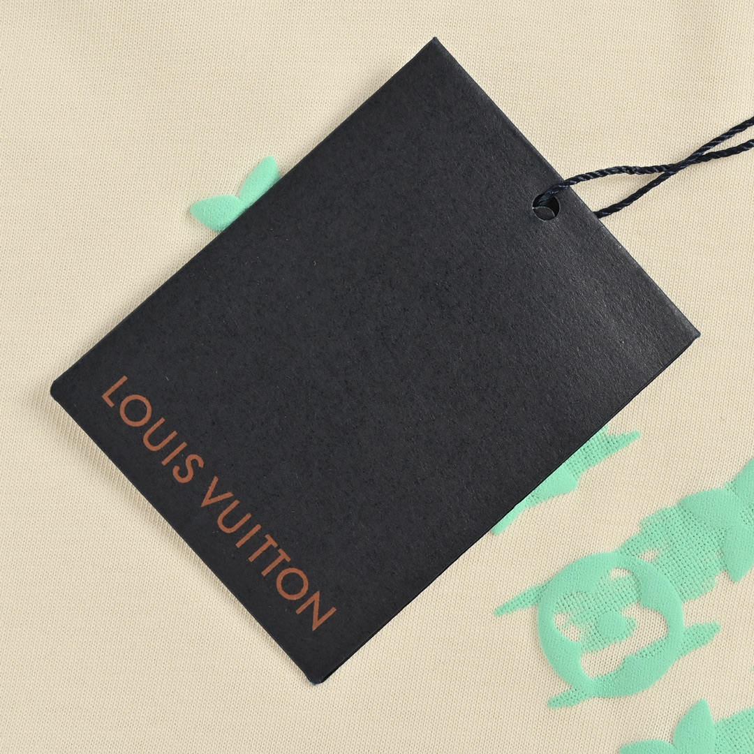Louis Vuitton/路易威登 24ss 渐变老花发泡印花短袖