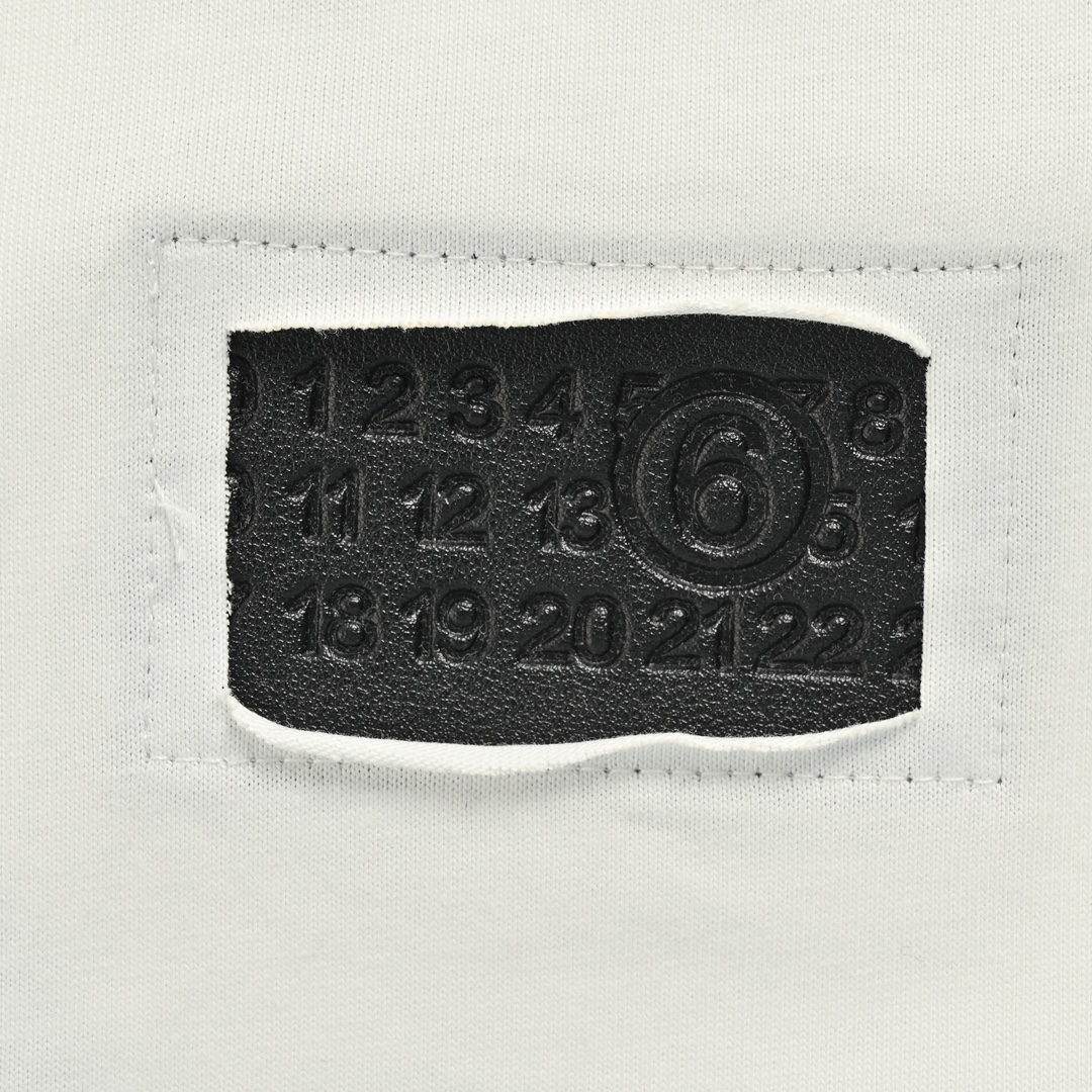 Maison Margiela/马吉拉 24ss 小皮标圆圈数字6短袖