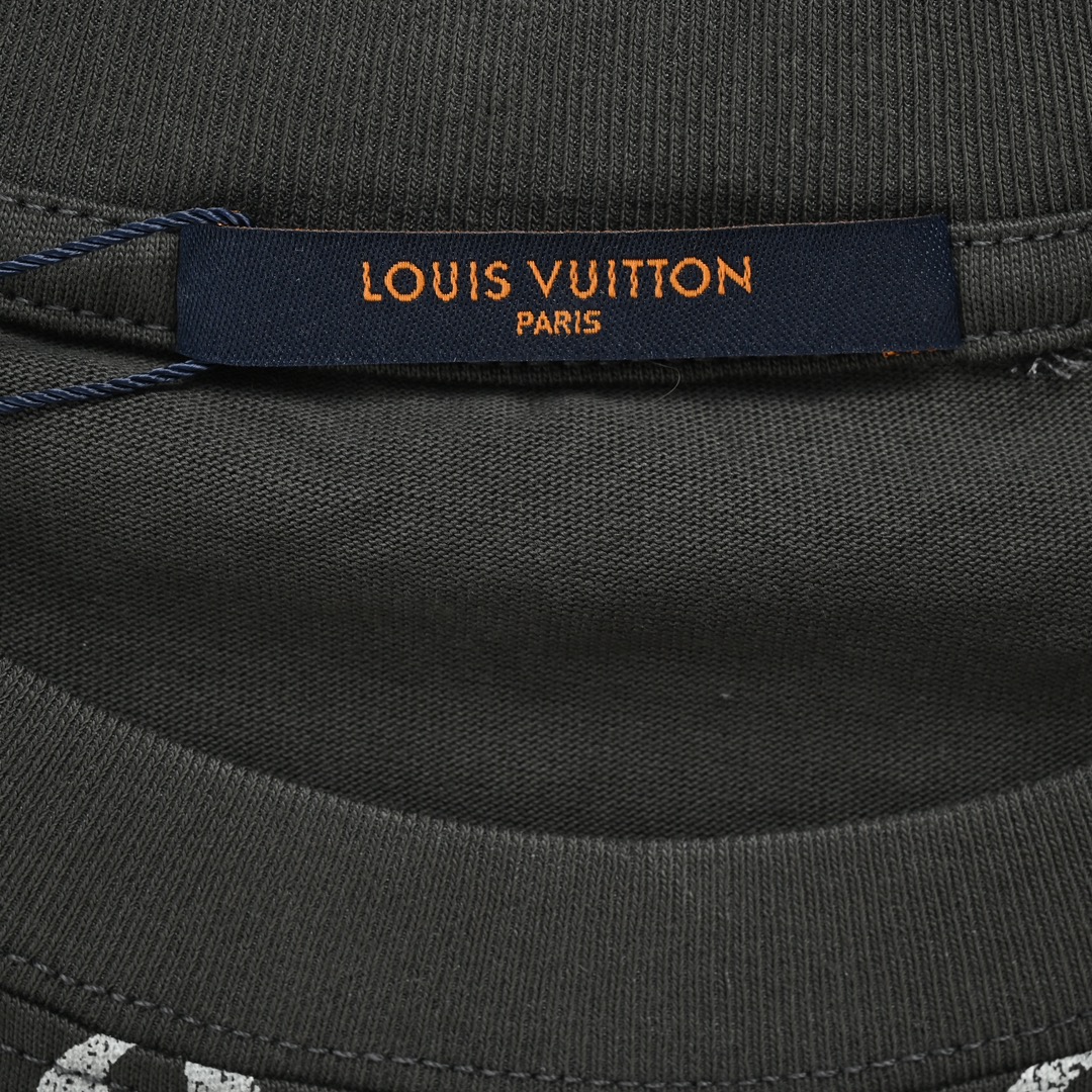 Louis Vuitton/路易威登 24ss 老花渐变印花短袖