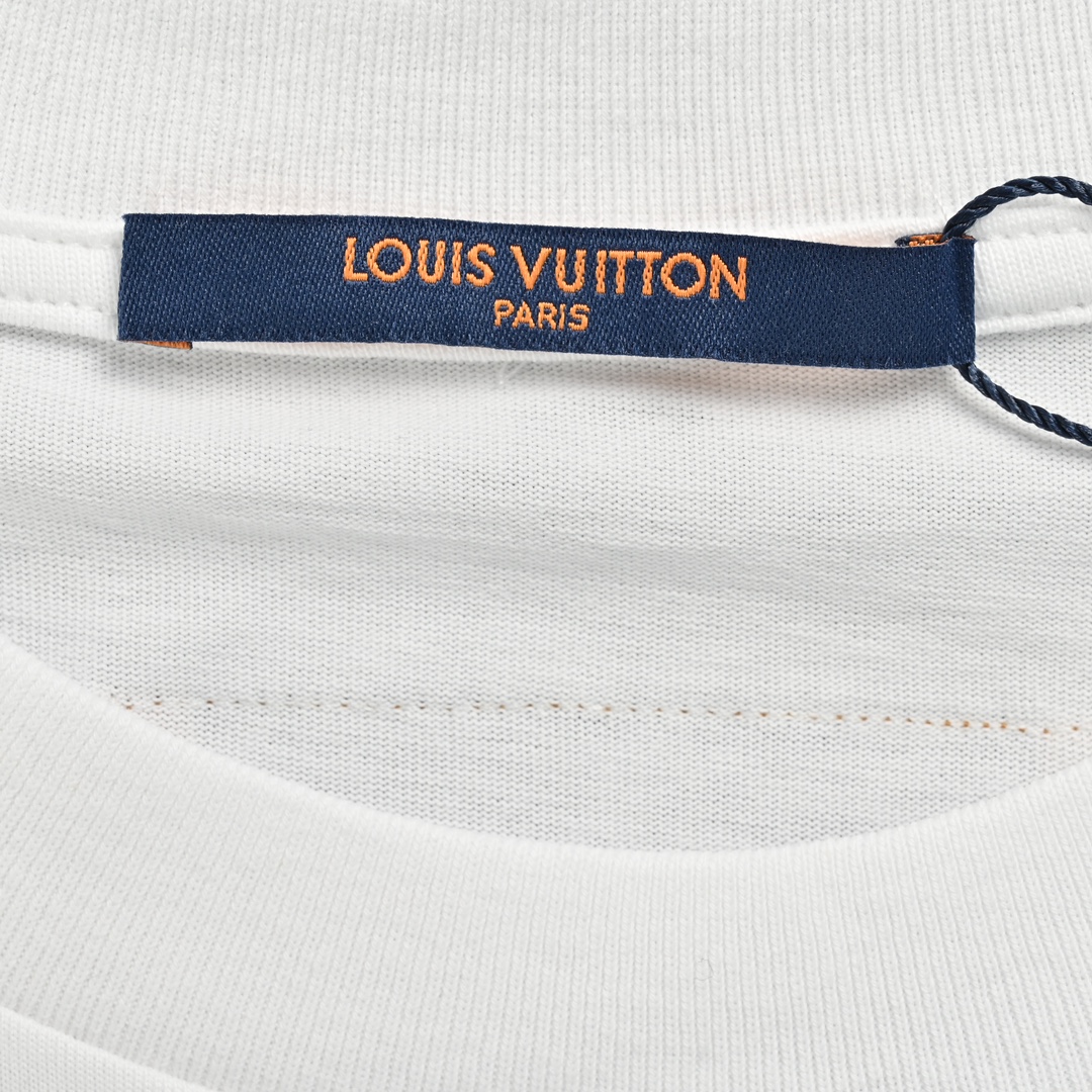 Louis Vuitton/路易威登 24ss 员工限定手稿印花短袖