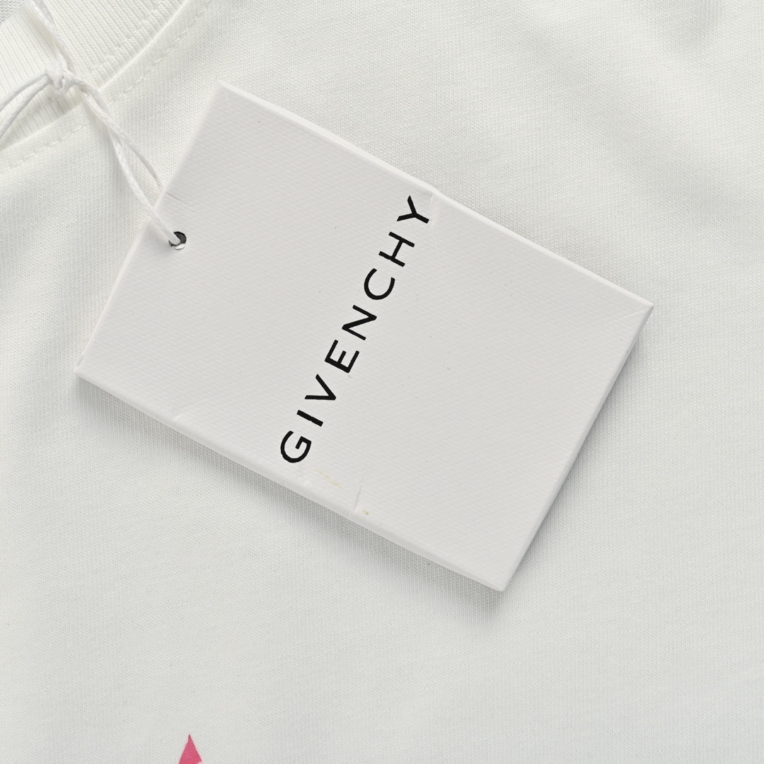 GIVENCHY /纪梵希 24ss 做旧四宫格印花短袖