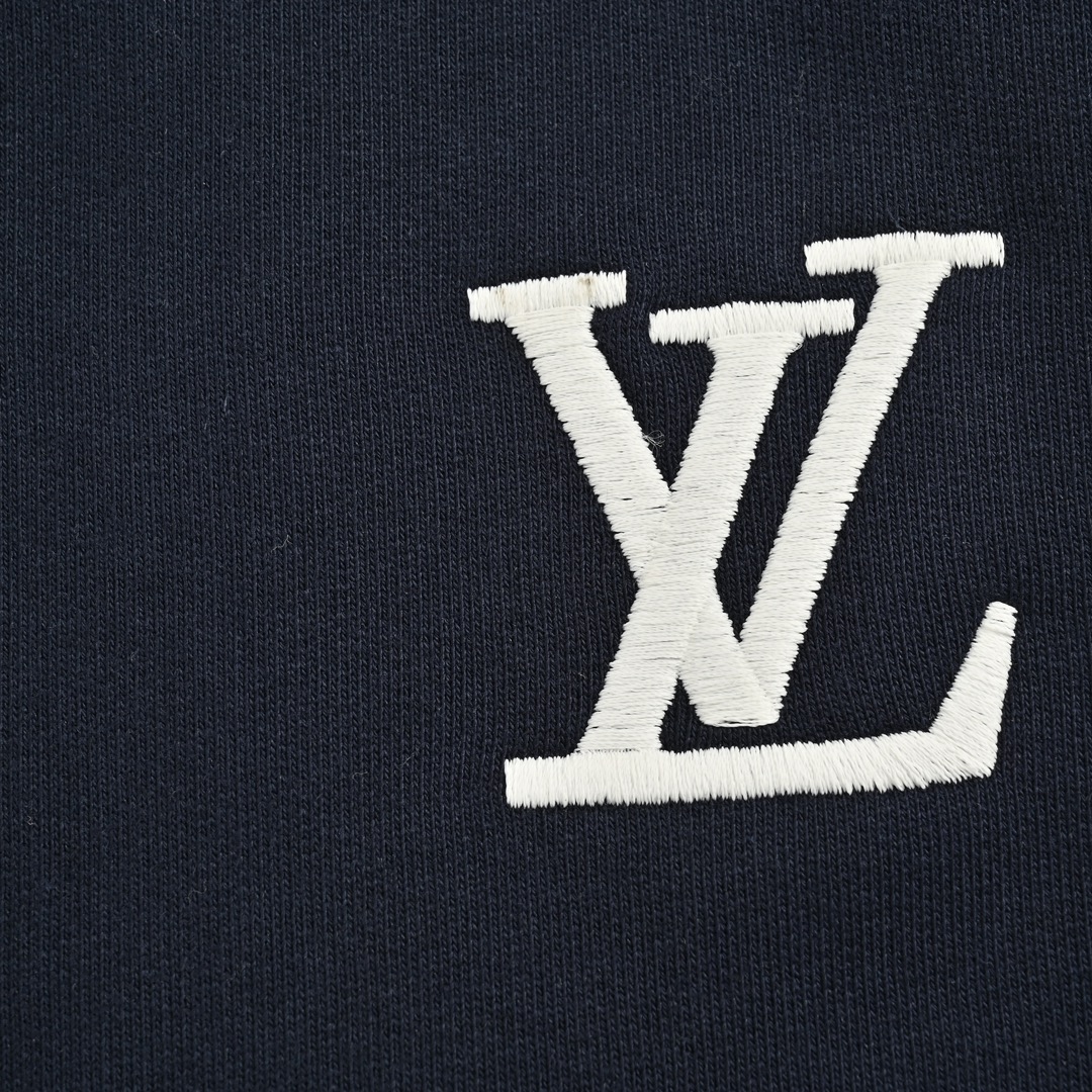 Louis Vuitton/路易威登 撞色织带刺绣logo短裤