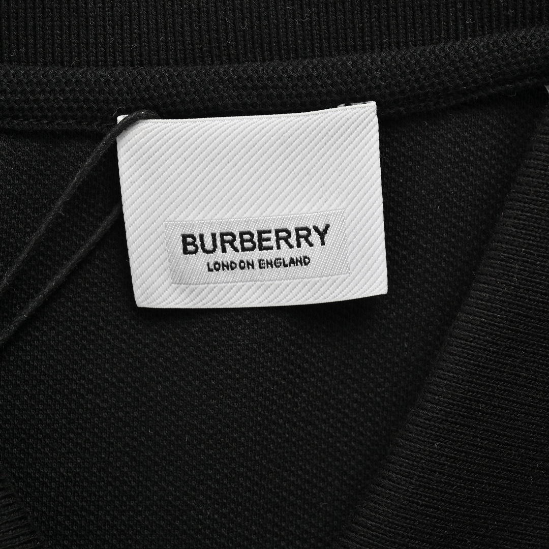 Burberry/巴宝莉 领口战马刺绣Polo短袖