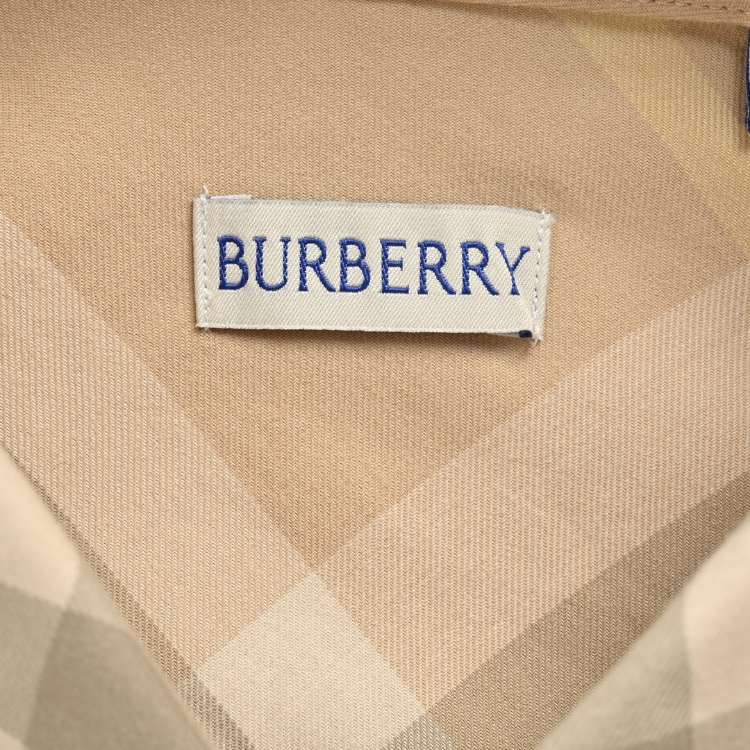 Burberry/巴宝莉 24ss 大格纹棉质衬衫