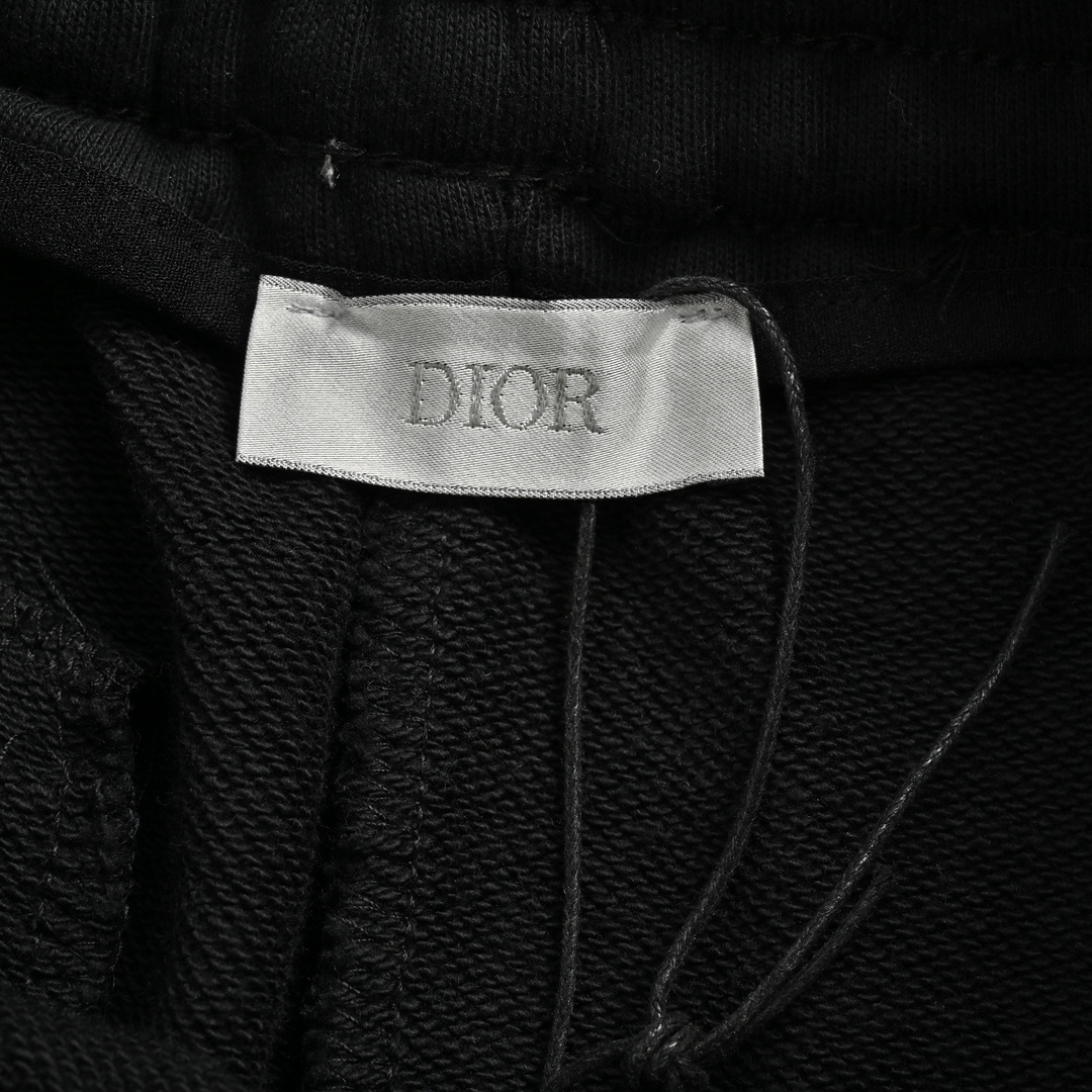Dior/迪奥 字母logo刺绣绒毛边短裤