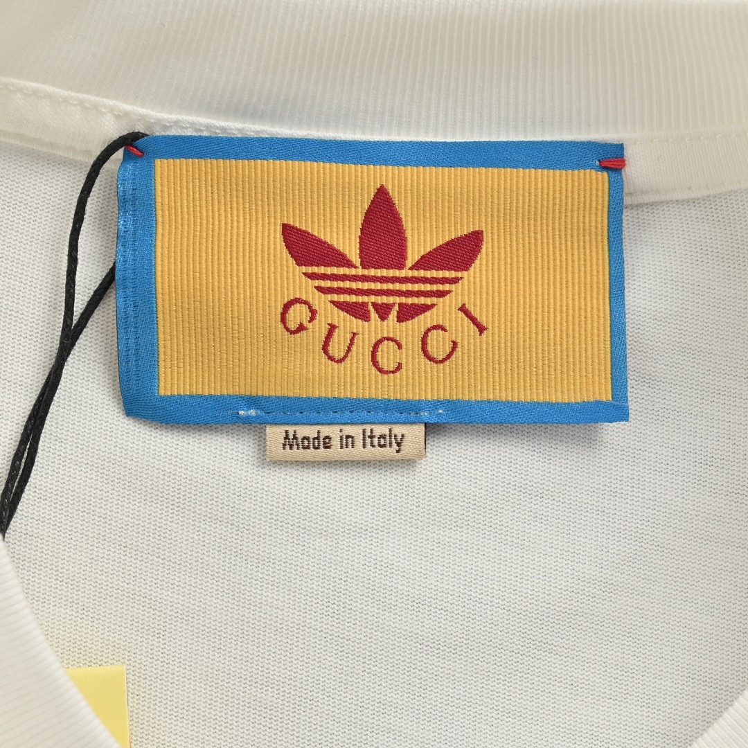 Gucci & Adidas 22ss 联名款印花短袖