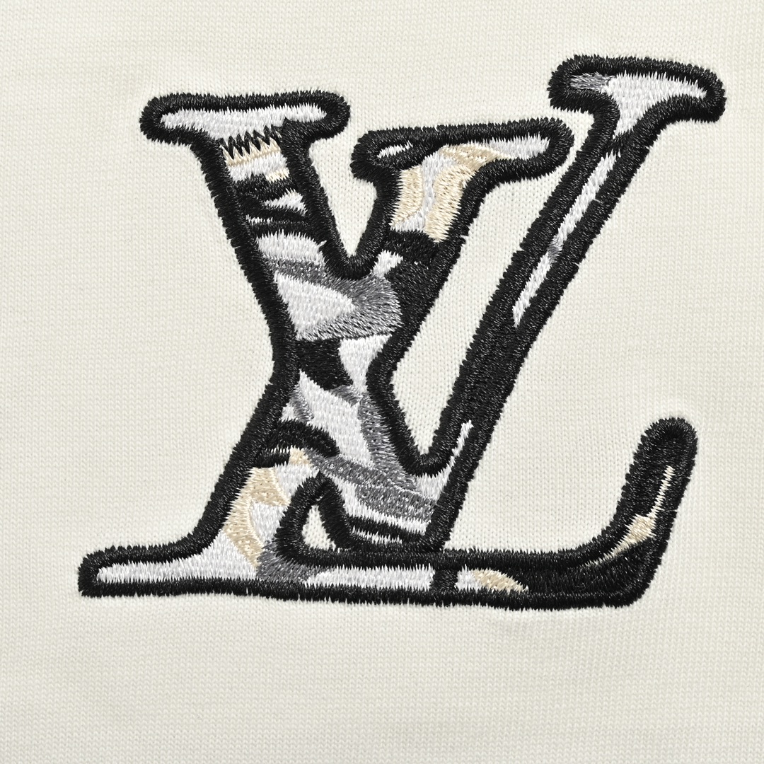 Louis Vuitton/路易威登 24ss 滑雪logo刺绣短袖