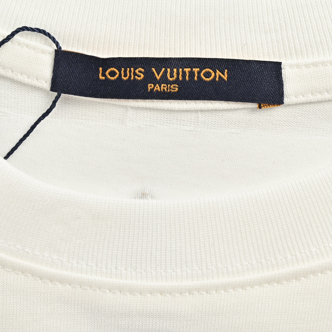 Louis Vuitton/路易威登 24ss 滑雪logo刺绣短袖