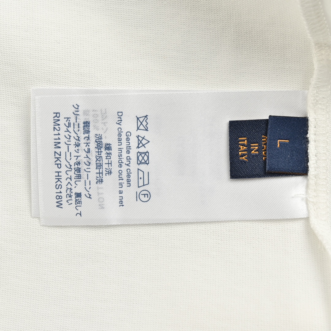 140 Louis Vuitton/路易威登 24ss 蝴蝶刺绣短袖