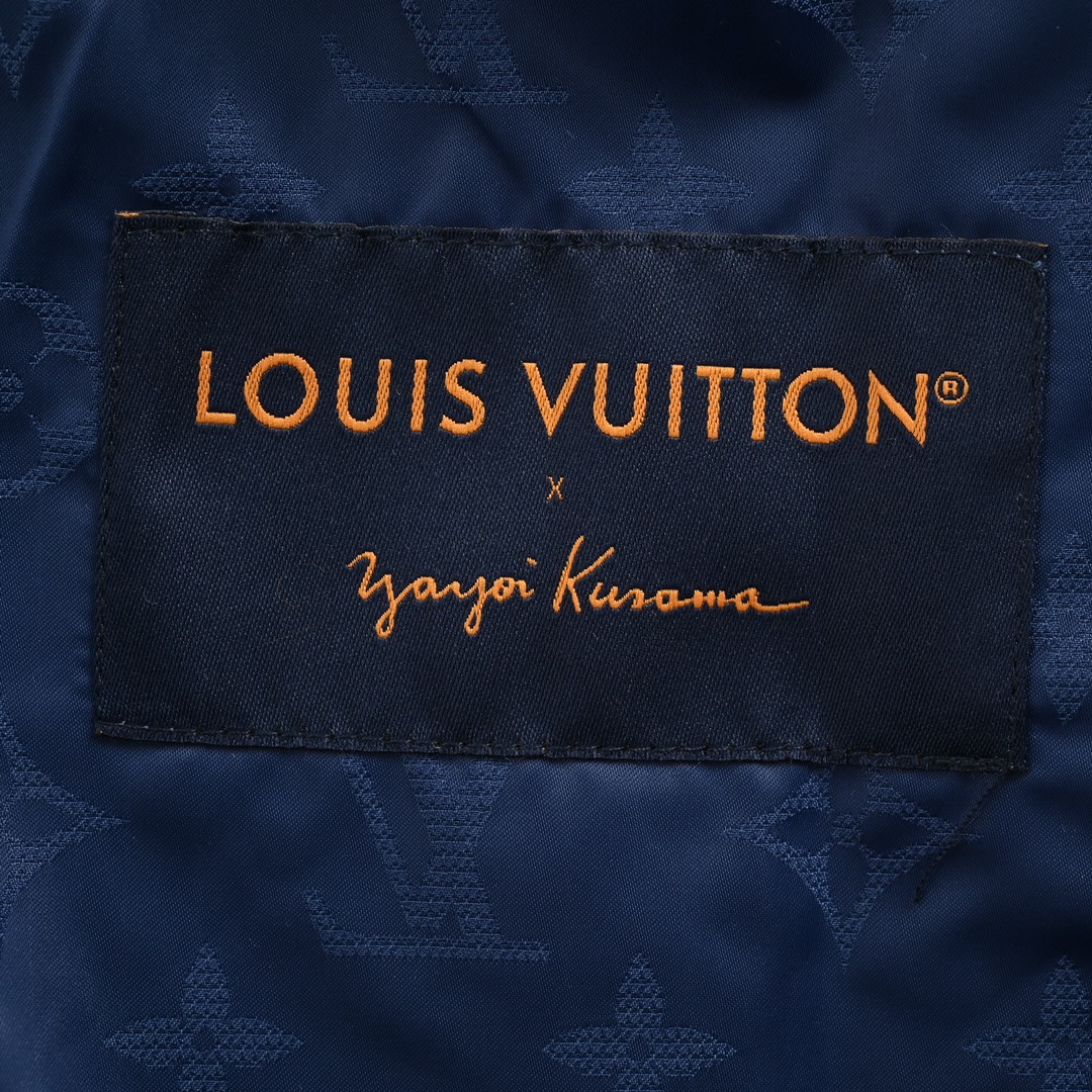 470 Louis Vuitton/路易威登 草间弥生刺绣夹克外套 连帽梭织长袖夹克