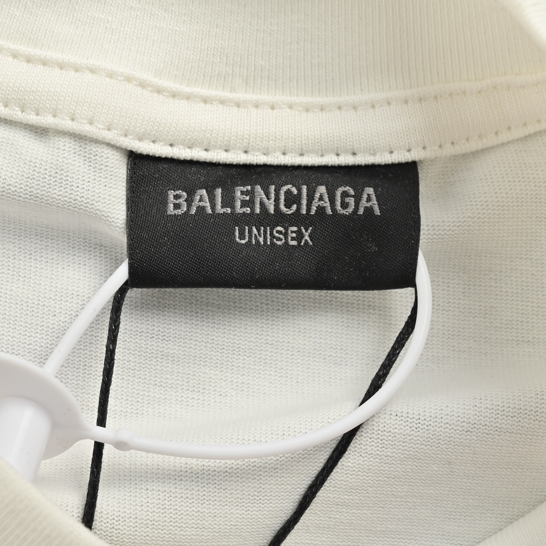 140 Balenciaga/巴黎世家 24ss 双B字母印花短袖 纯棉柔软面料