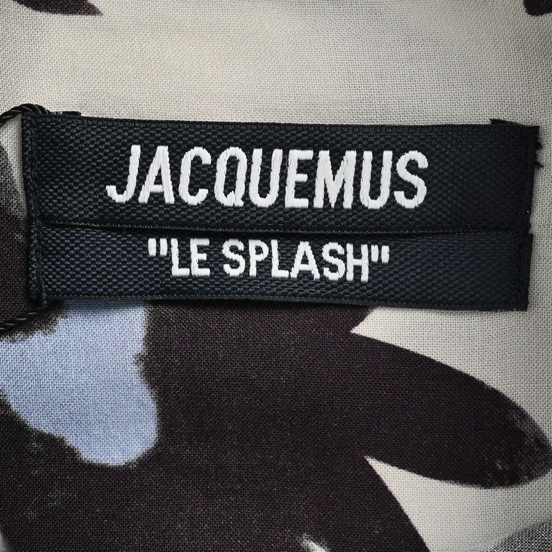 Jacquemus 24ss 满幅花卉印花短袖衬衫 来自法国的设计师轻奢品牌