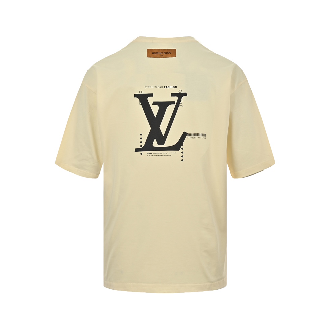 140 Louis Vuitton/路易威登 24ss 前后字母logo印花短袖