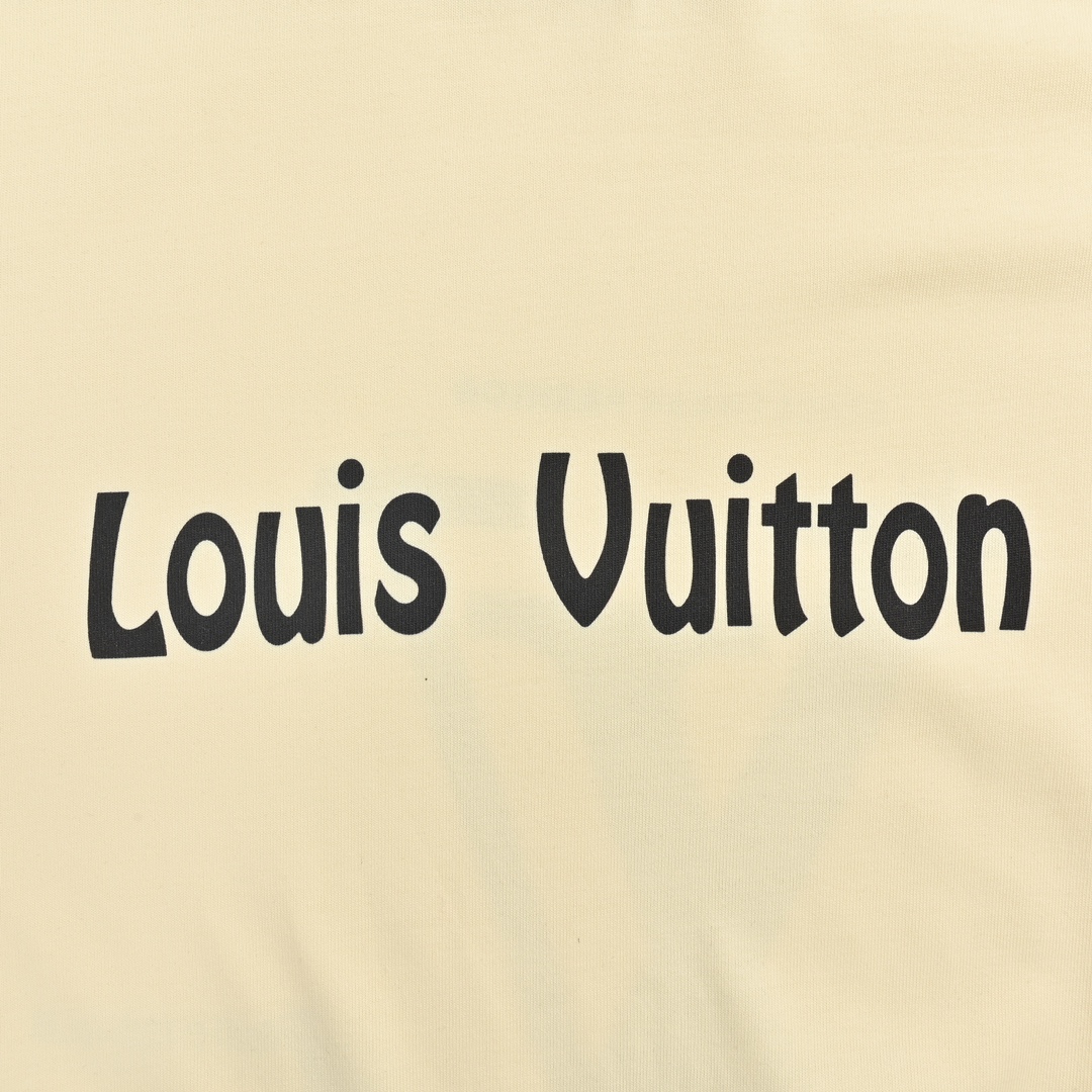 140 Louis Vuitton/路易威登 24ss 前后字母logo印花短袖