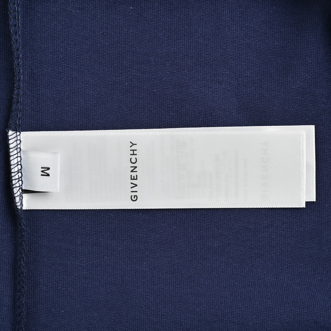 150 GIVENCHY/纪梵希 24ss 贴布字母刺绣短袖 高品质 采用前后字母贴布绣花工艺