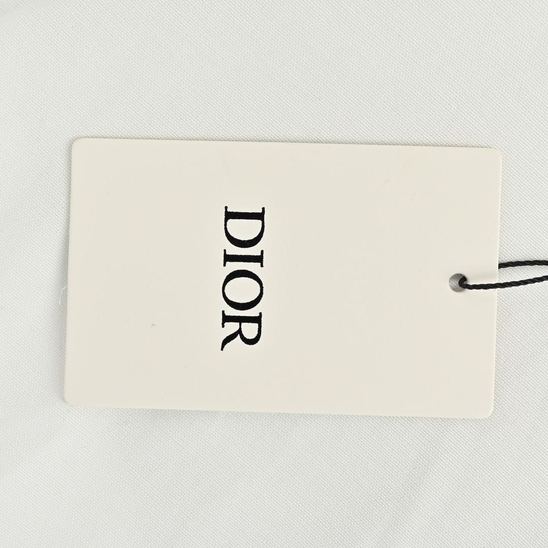 200 Dior/ 迪奥 24ss 方标标签口袋短袖衬衫