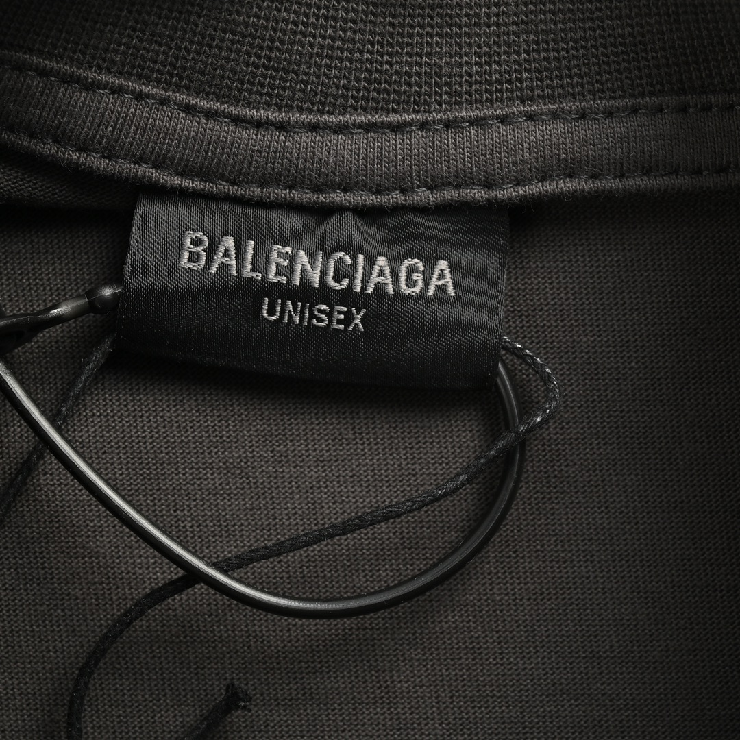 150 Balenciga/巴黎世家 24ss 牙刷大B字母短袖 高品质