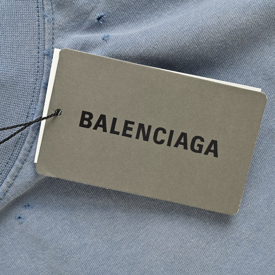 Balenciaga/巴黎世家 美纹纸胶带短袖