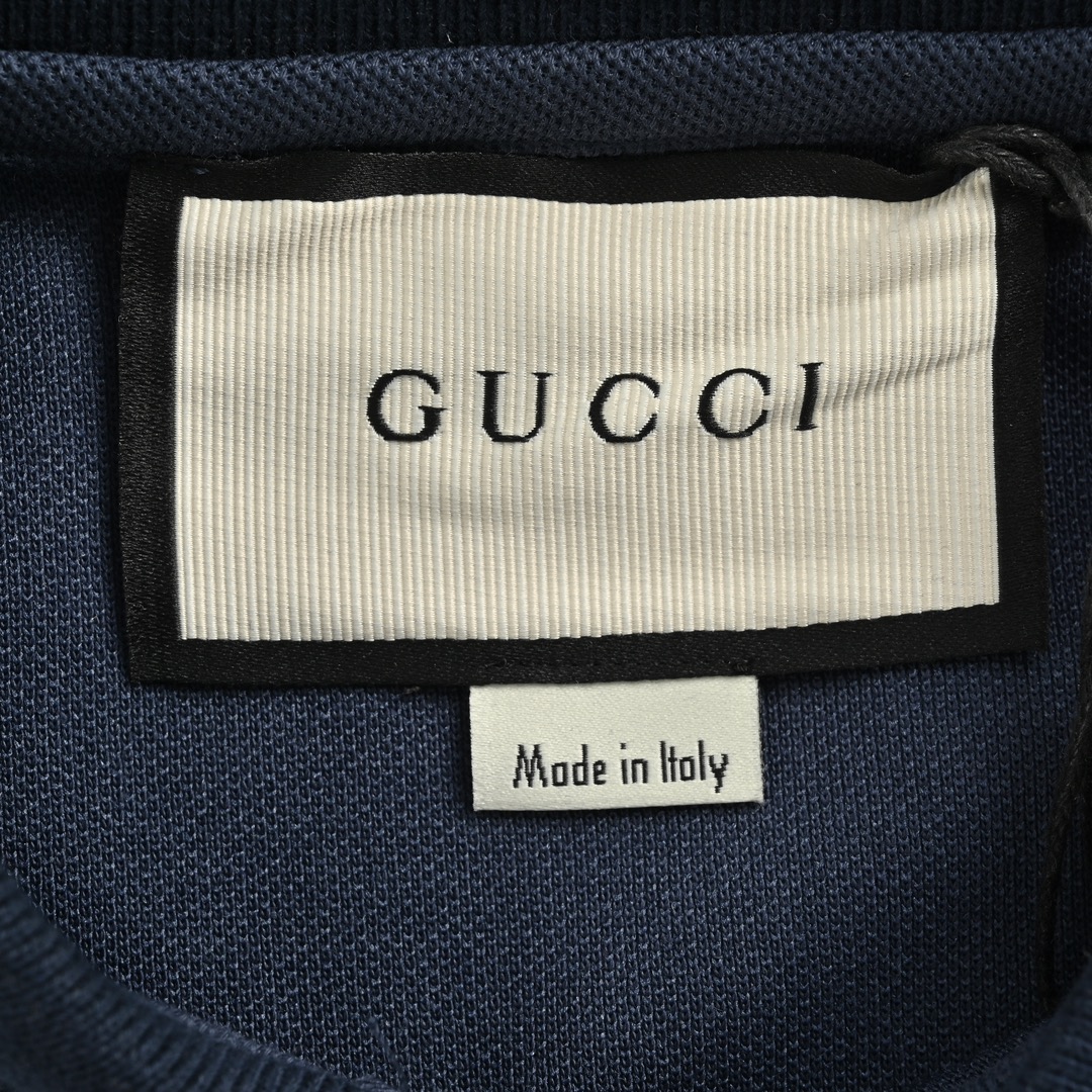 160 Gucci /古驰 简约字母Polo短袖