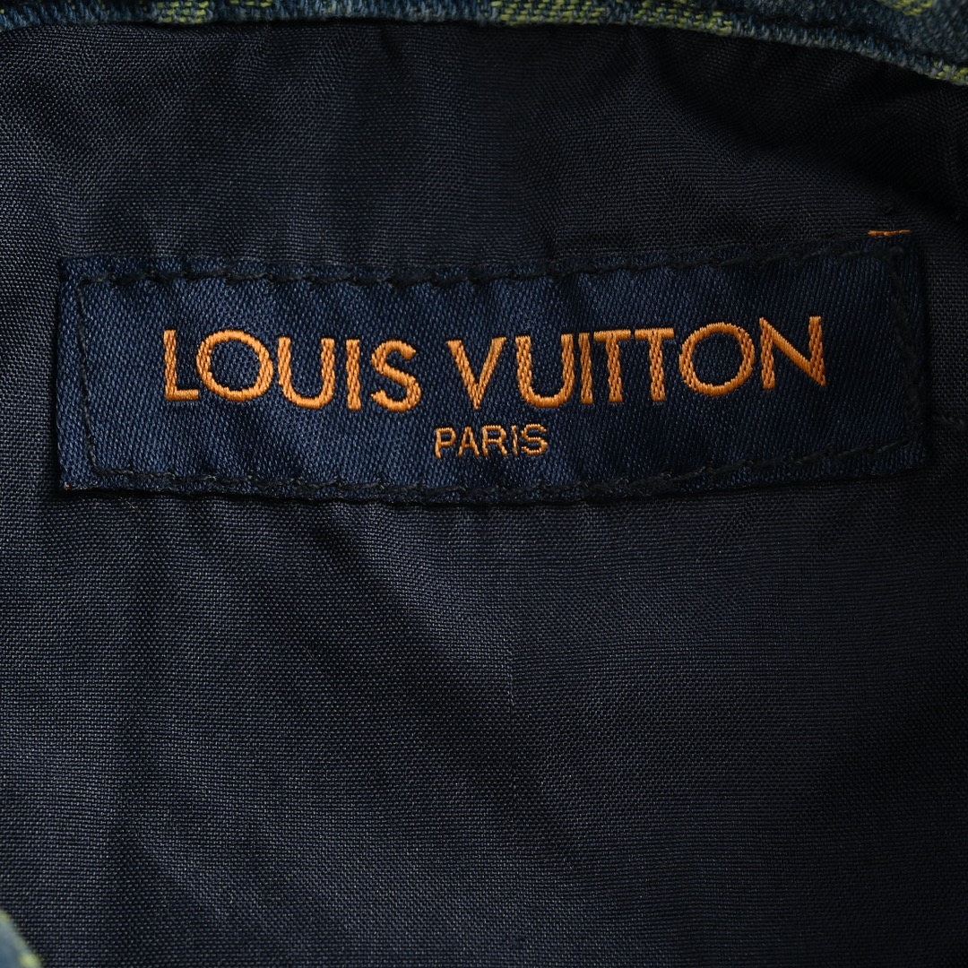 Louis Vuitton/路易威登 24ss 满印渐变牛仔外套