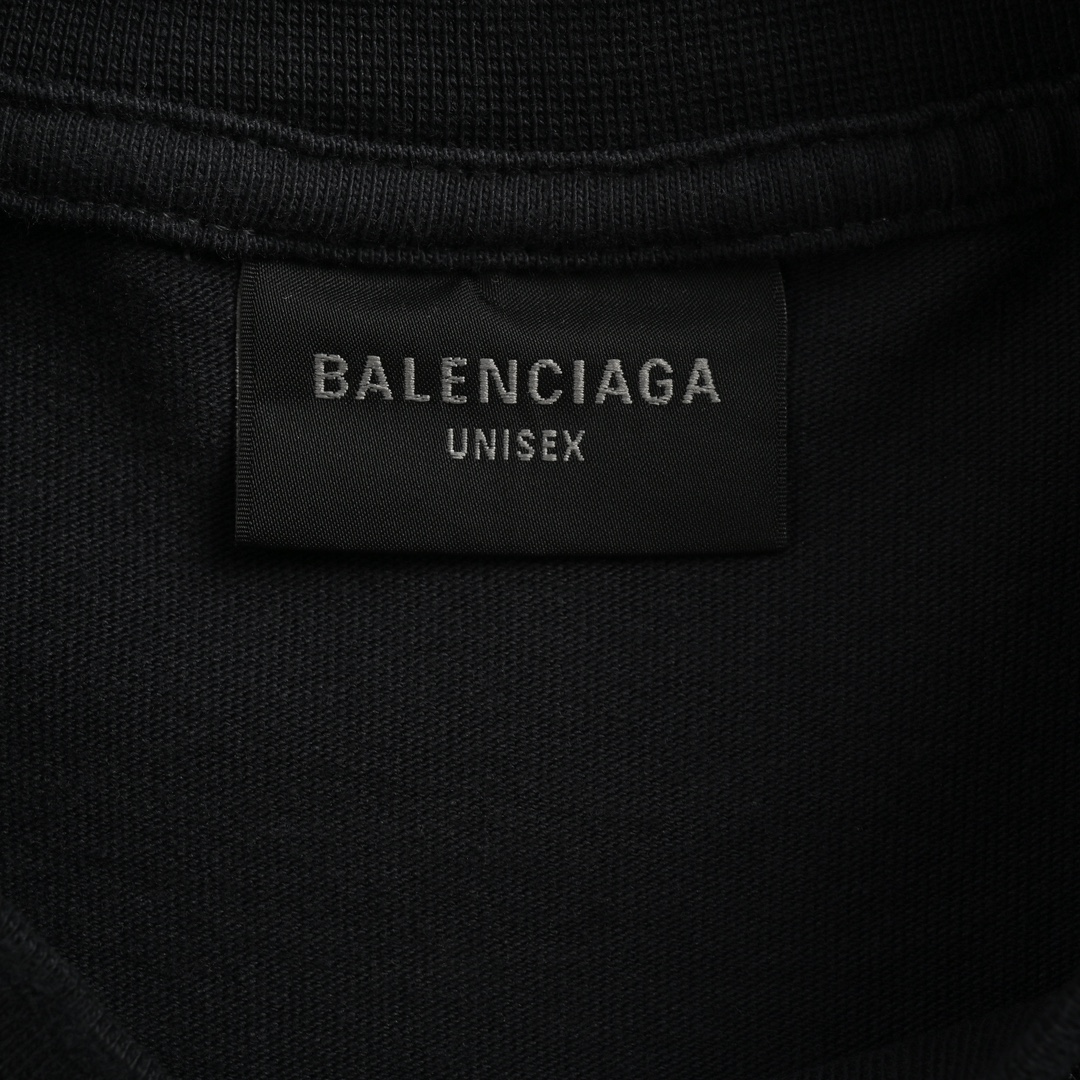 Balenciaga/巴黎世家 24ss 自由女神印花短袖