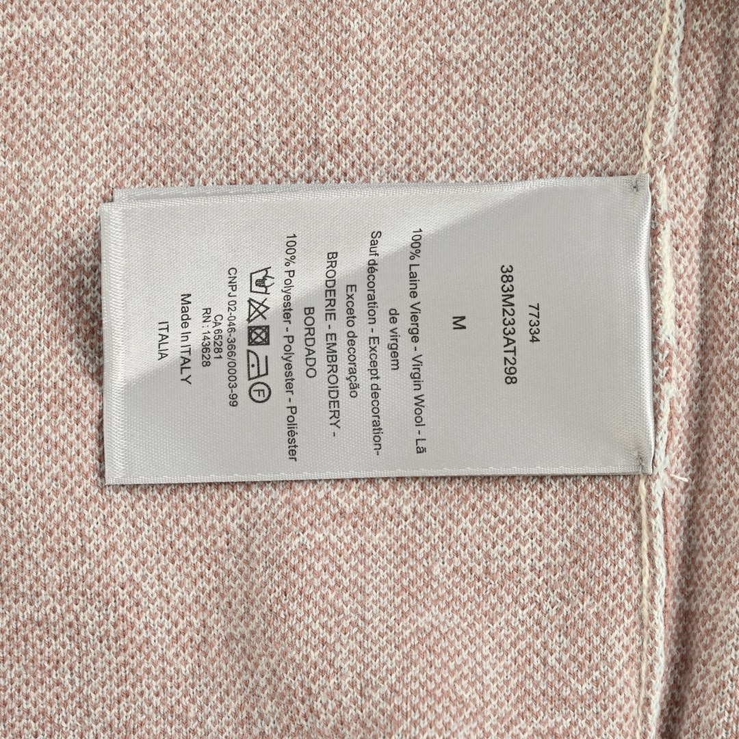 Dior/迪奥 24ss 老花满印针织Polo短袖