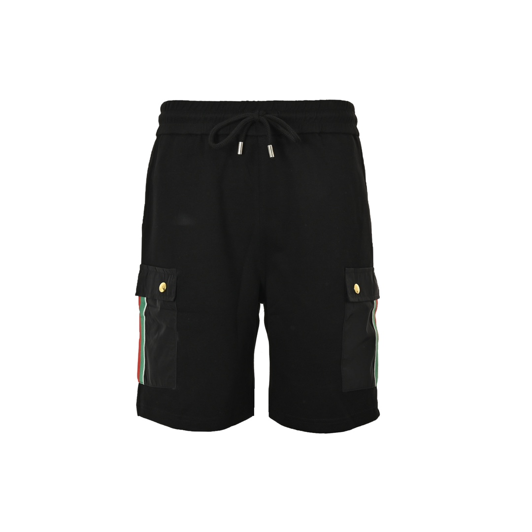 Gucci/古驰 红绿织带侧口袋休闲短裤