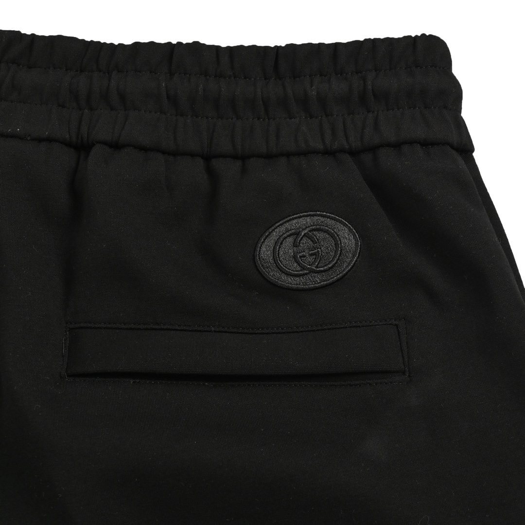 Gucci/古驰 红绿织带侧口袋休闲短裤