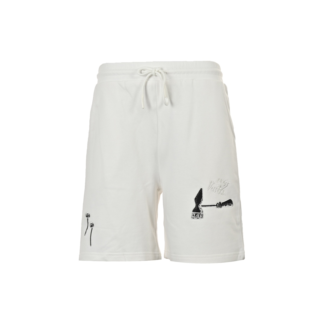 Louis Vuitton/路易威登 24ss 刺绣锤子工具短裤