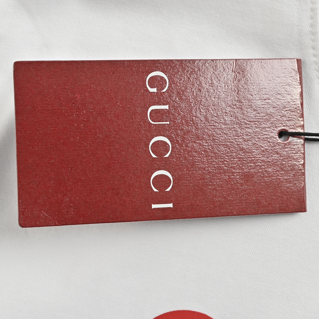 Gucci/古驰 24ss 腰带字母印花短袖