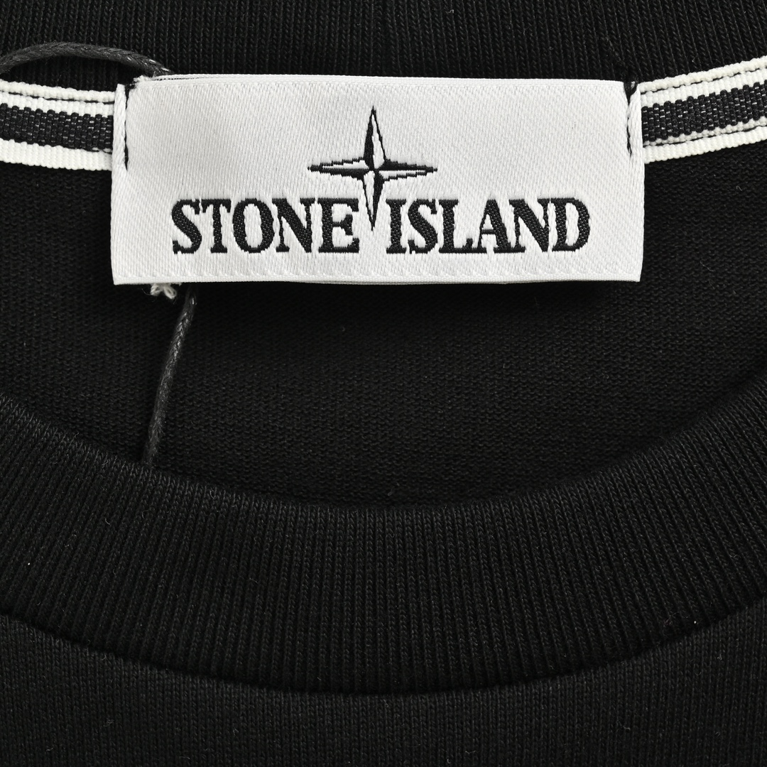 Stone lsland/石头岛 23ss 溶解罗盘印花短袖