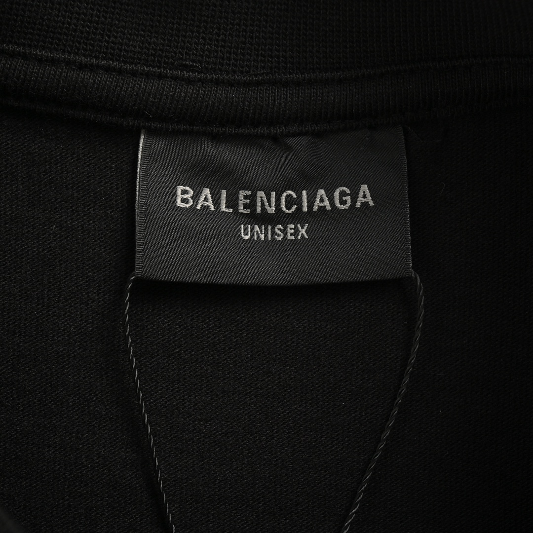 Balenciaga/巴黎世家 24ss 美纹纸胶带印花短袖-Chinese UA Cheap High Quatity Brand Clothes Bags handbags Sneakers wholesale wholesaler seller from China Factory suppliers Fashion Clothing Shoes best Quality Beautiful Price Balenciaga/巴黎世家 24ss 美纹纸胶带印花短袖