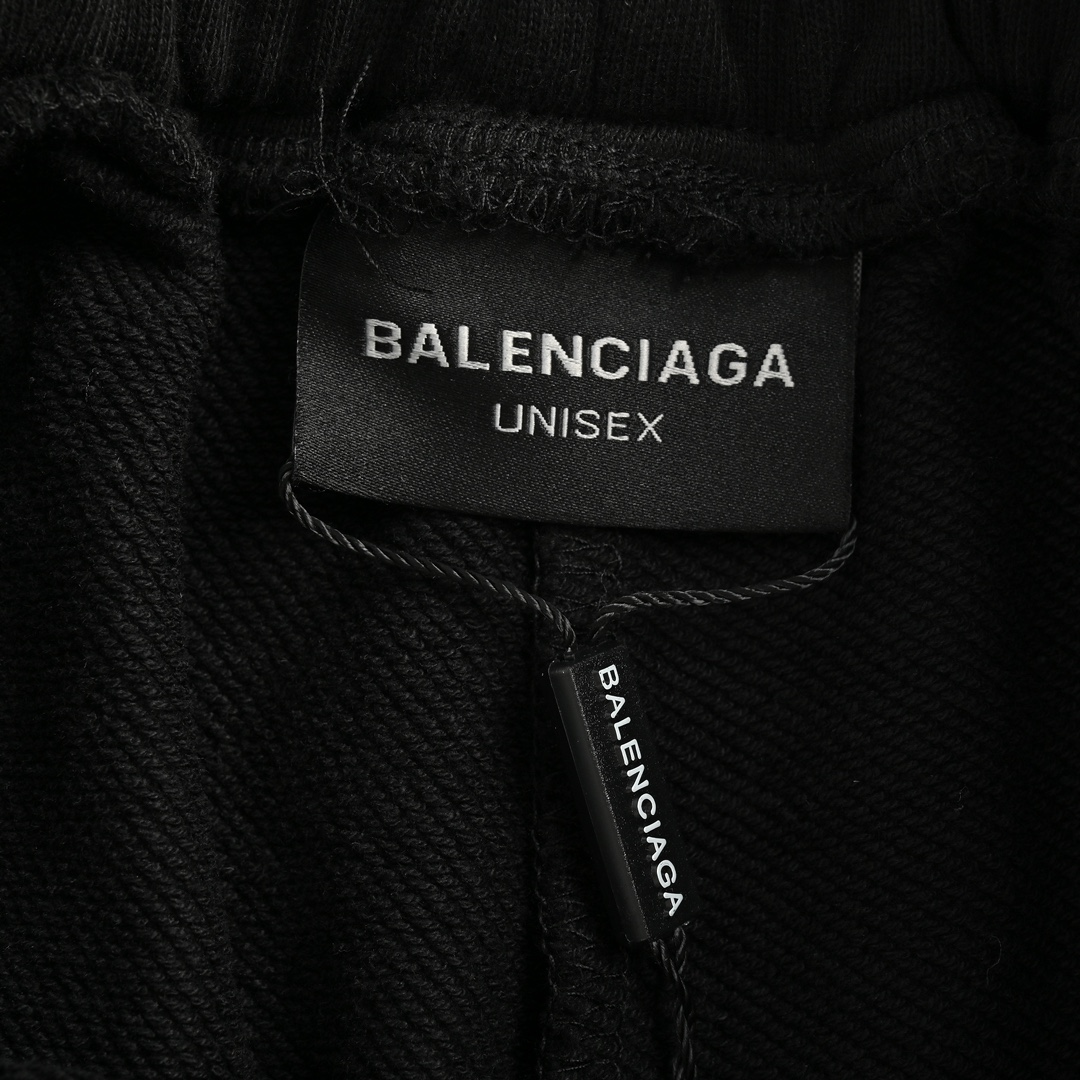 Balenciaga /巴黎世家 24ss CROPPED足球印花短裤