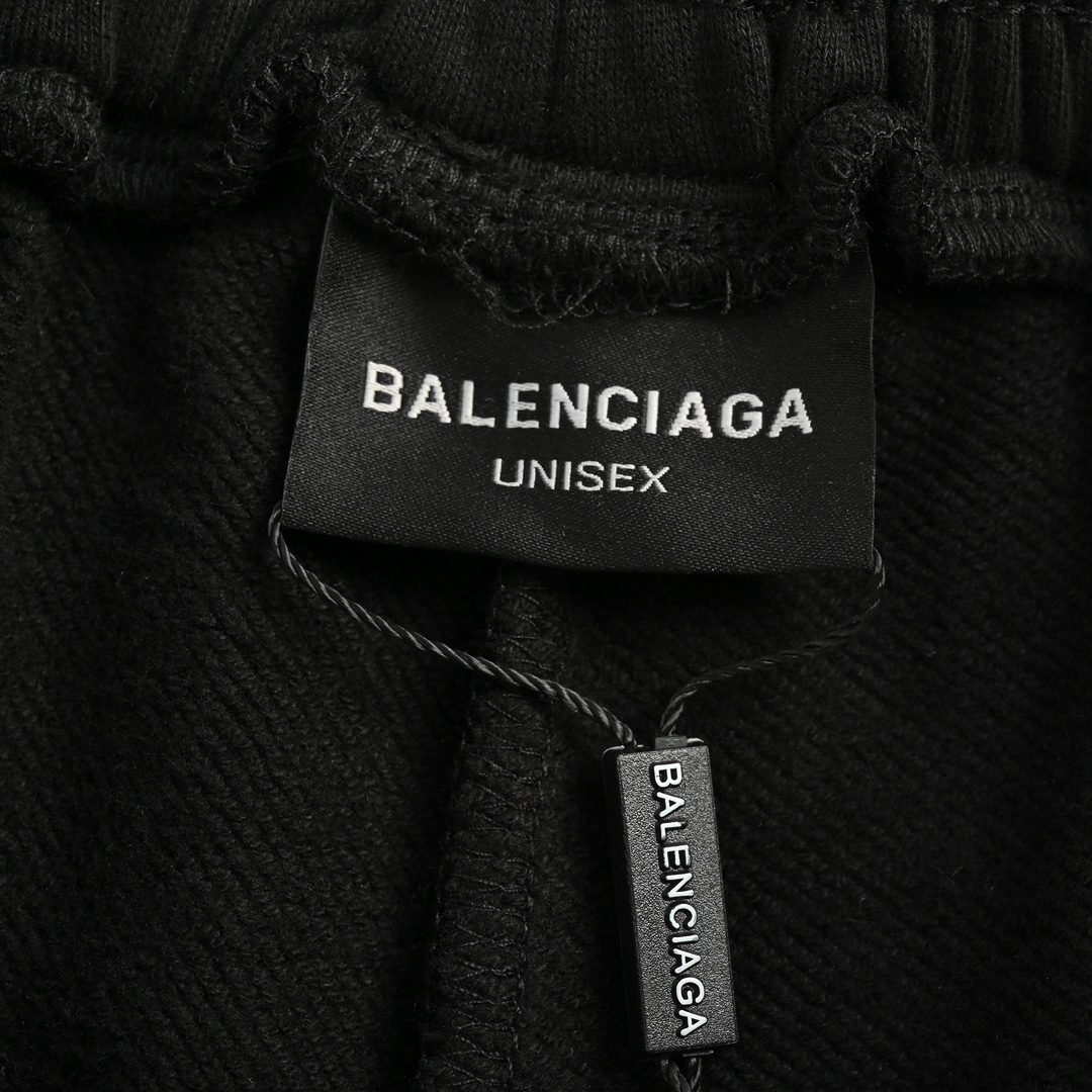 Balenciaga/巴黎世家 经典可乐刺绣短裤