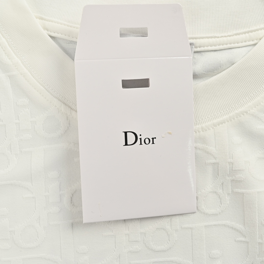 Dior/迪奥 经典老花满印提花短袖