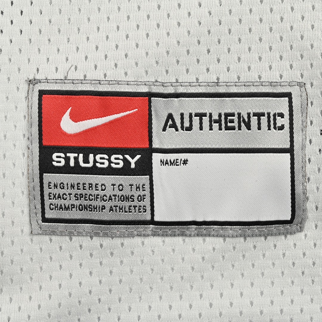 Stussy & Nike 24SS 耐克斯图西联名款网眼长袖T恤