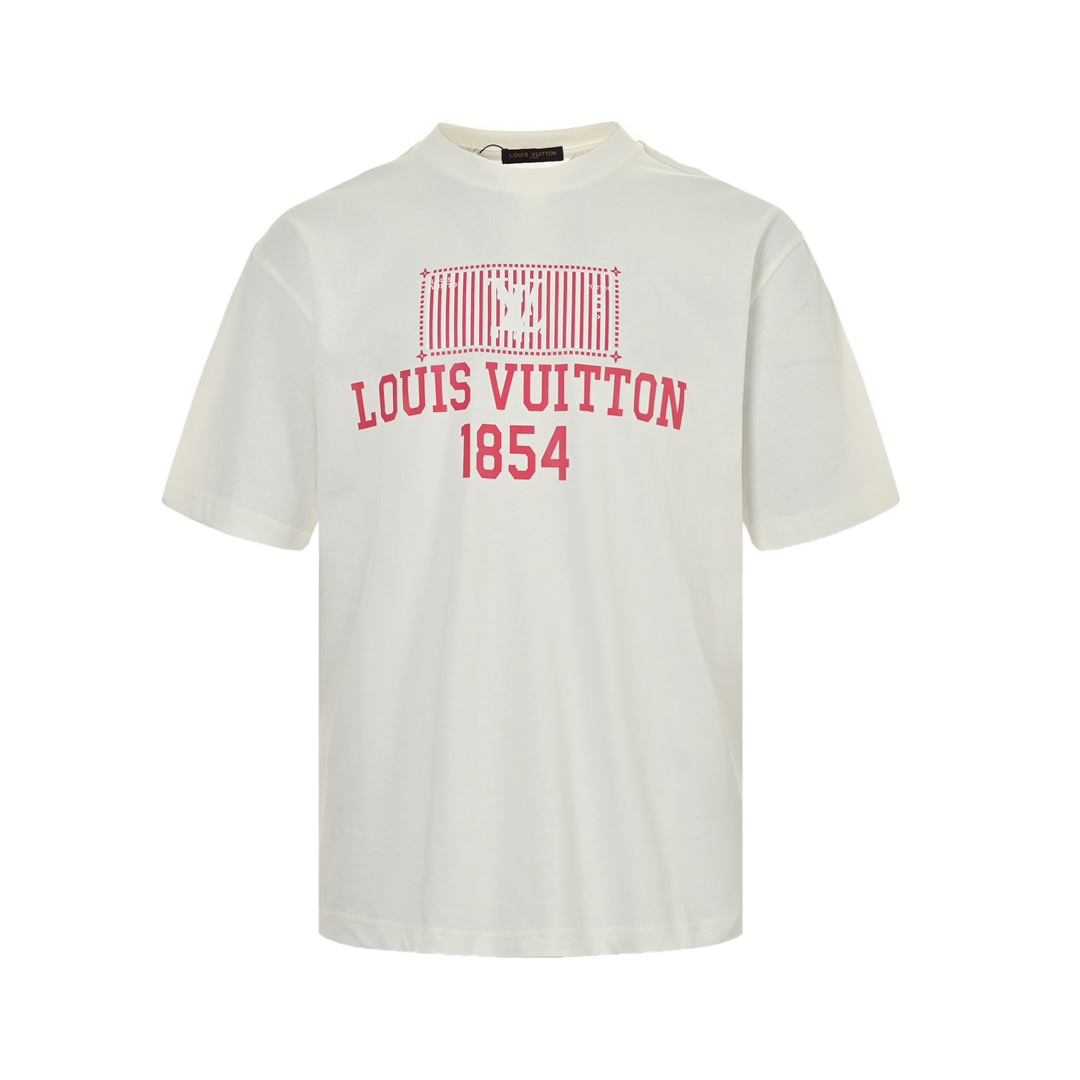 Louis Vuitton/路易威登 24ss 1854印花短袖