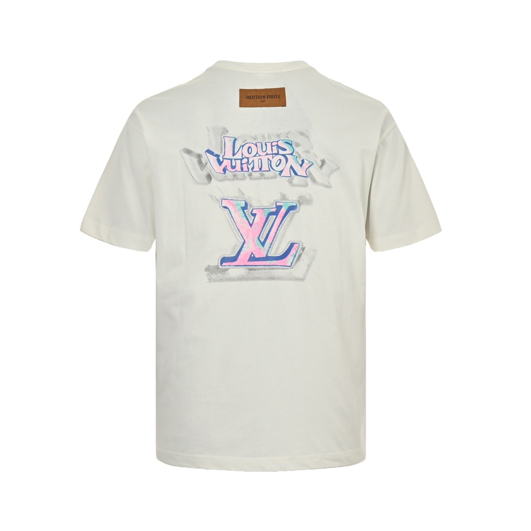 Louis Vuitton/路易威登 24ss 幻彩印花短袖