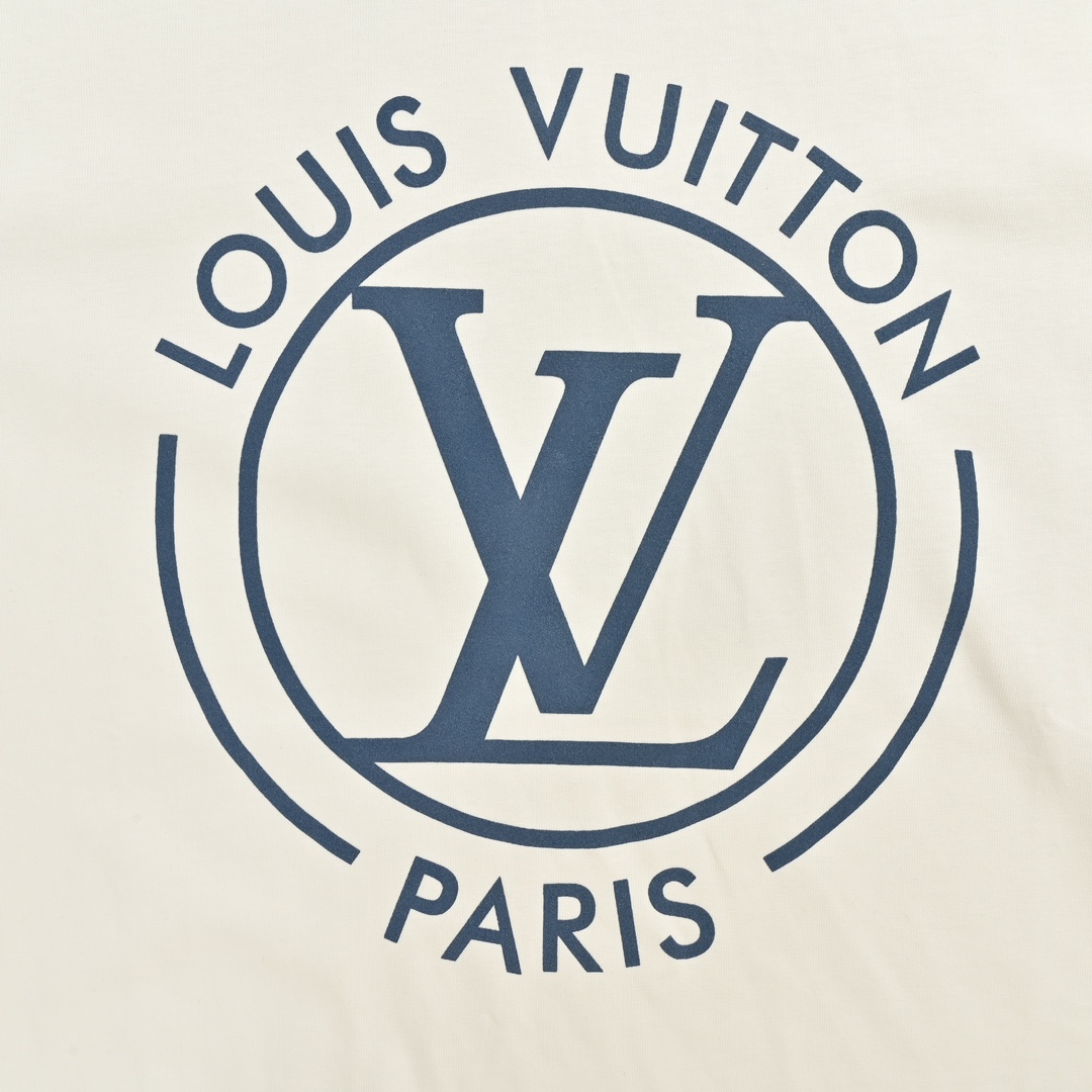 Louis Vuitton/路易威登 24ss 植绒印花logo短袖