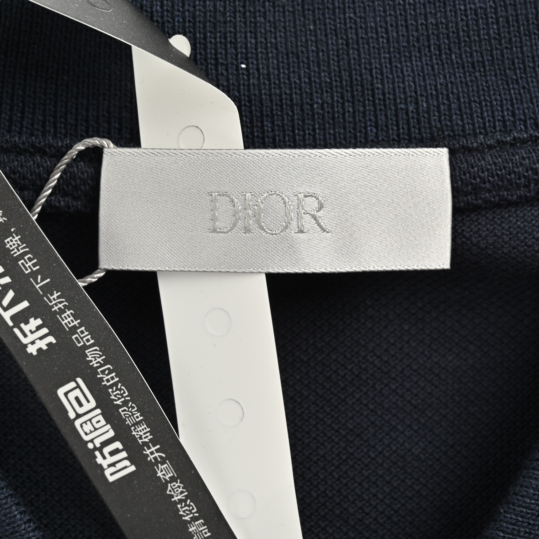 Dior/迪奥 24ss 胸口刺绣Polo短袖