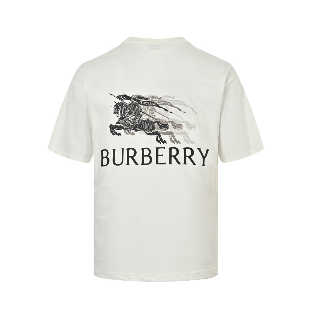 Burberry/巴宝莉 24ss 幻影战马印花短袖